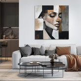 Immagine elegante di una donna Perfezione magica